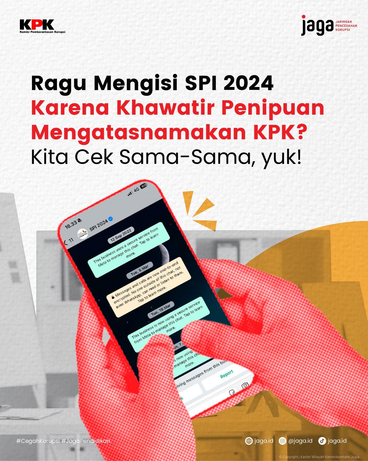 Glorifikasi SPI KPK 2024