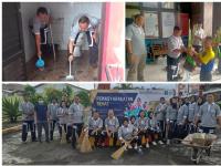 UPT Pemasyarakatan di DIY Serentak Bersih-Bersih Lingkungan Kantor