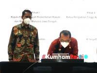 Kemenkumham DIY Dukung Kerja Sama Bidang Peradilan Kanwil Jateng dan Pengadilan Tinggi Agama Yogyakarta