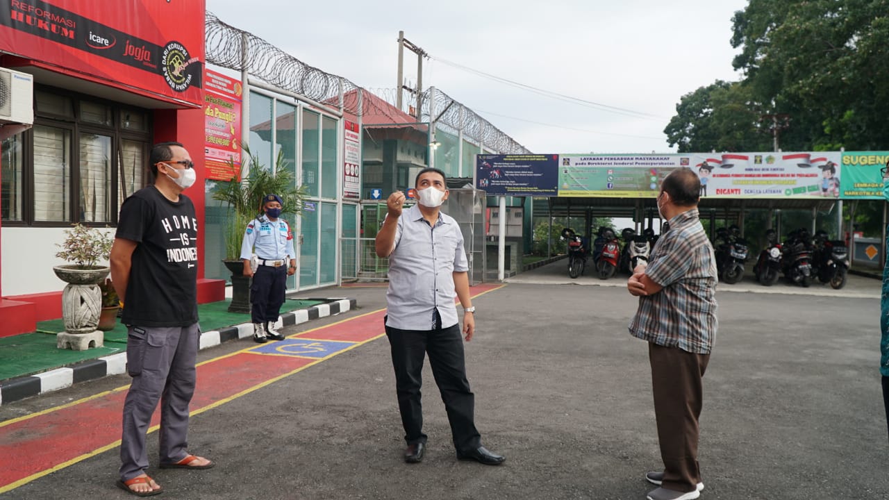 Kakanwil Budi Argap Situngkir, Lakukan Pemantauan Menjelang Lebaran di Lapas Narkotika Yogyakarta