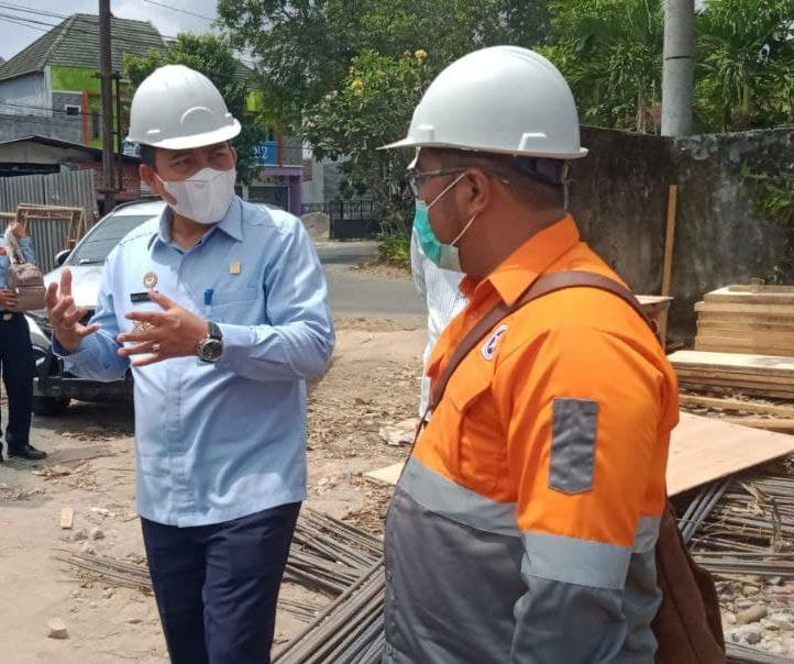 Monitoring Pembangunan Gedung Bapas Yogyakarta, Kakanwil Tinjau Lokasi Proyek