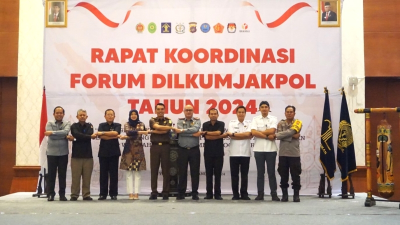Gelar Rakor Forum Dilkumjakpol, Kanwil Kemenkumham DIY Siap Sukseskan Pemilu 2024 di Lapas, Rutan, dan LPKA