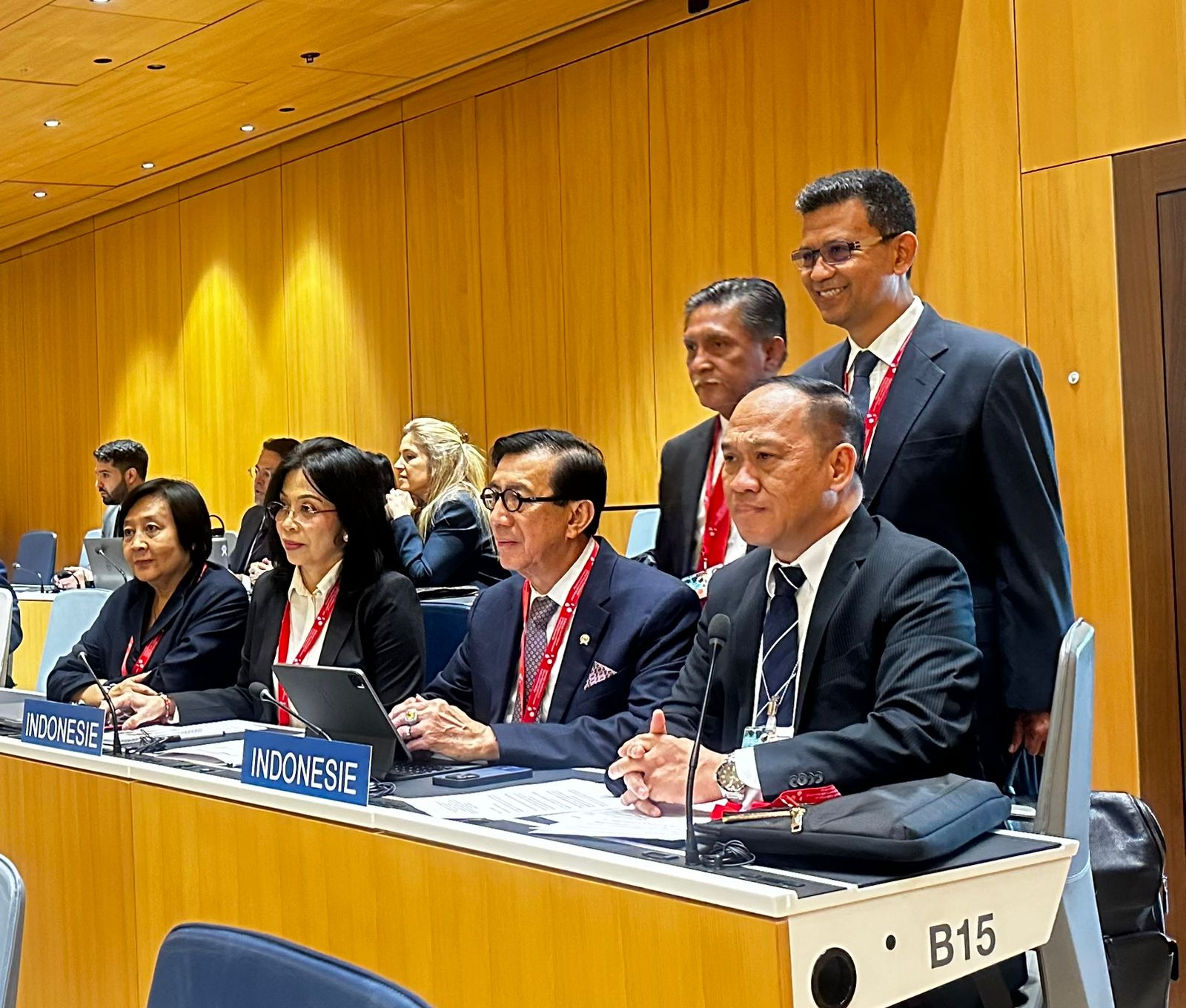 Menkumham Pimpin Delegasi RI dalam Konferensi Diplomatik di WIPO Jenewa