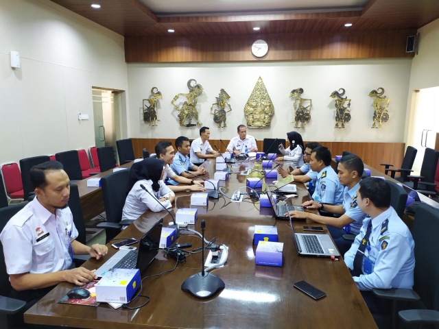 UPT Jajaran Kanwil Kemenkumham D.I. Yogyakarta Susun Disbursement Plan, Procurement Plan dan Kalender Kerja Pagu Alokasi Anggaran TA 2020