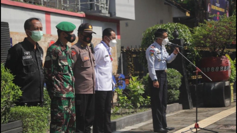 Peringati Hari Bhakti Pemasyarakatan ke-57, Rutan Wates Dirazia Personel Gabungan BNN-TNI-Polri