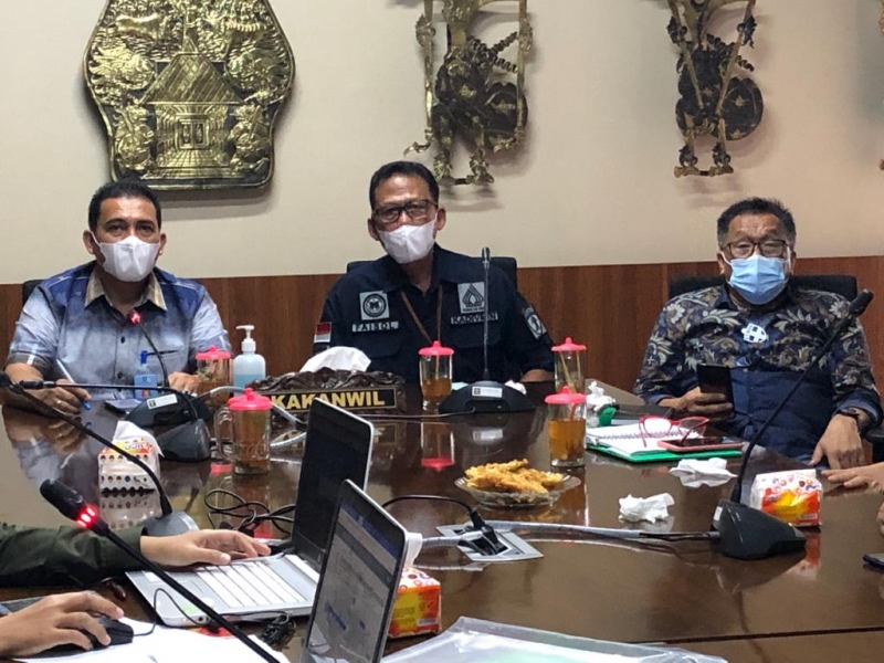 Kanwil Kemenkumham DIY Hadiri Teleconference Aktivasi SAKTI dengan KPPN Yogyakarta