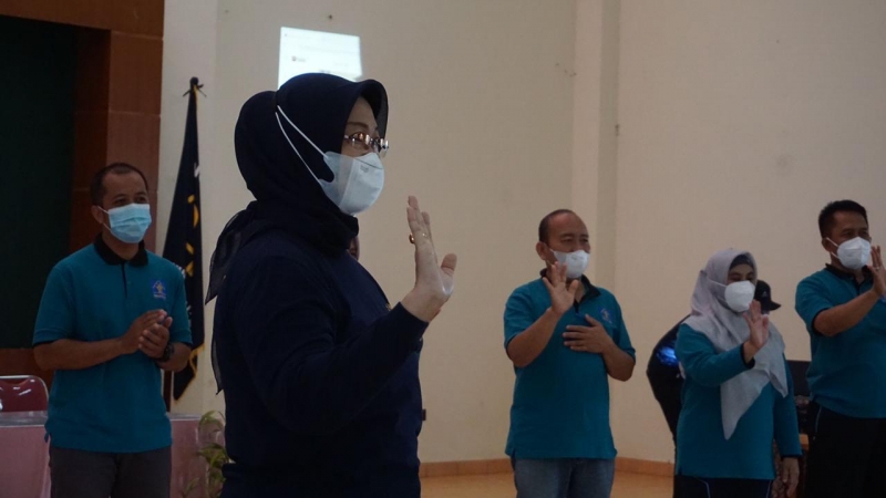 Bangkitkan Kerja Sama Antar Petugas Lapas Narkotika Yogyakarta, Kadiv PAS Beri Pengarahan Melalui Dinamika Kelompok