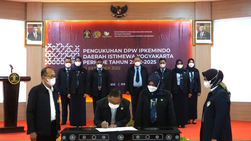 Sekjen DPP IPKEMINDO Kukuhkan DPW IPKEMINDO Daerah Istimewa Yogyakarta