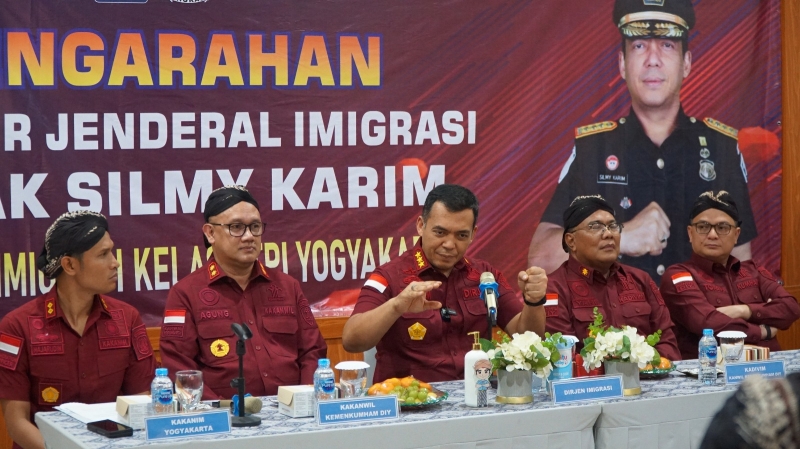Dirjen Imigrasi Kunjungi Kantor Imigrasi Yogyakarta, Beri Penguatan hingga Tinjau Layanan Publik