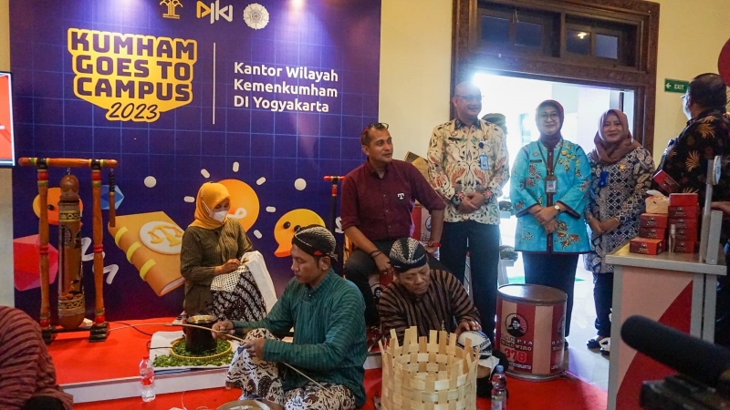 WBP dan Klien Pemasyarakatan Yogyakarta Unjuk Kemampuan dalam Kumham Goes to Campus 2023 di UGM