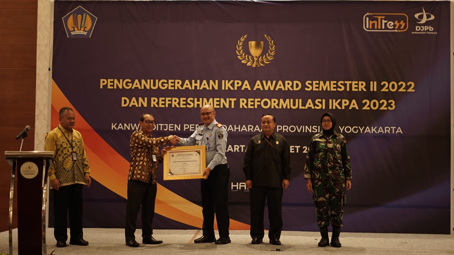 Kanwil Kemenkumham DIY Borong Penghargaan Dalam Anugerah IKPA