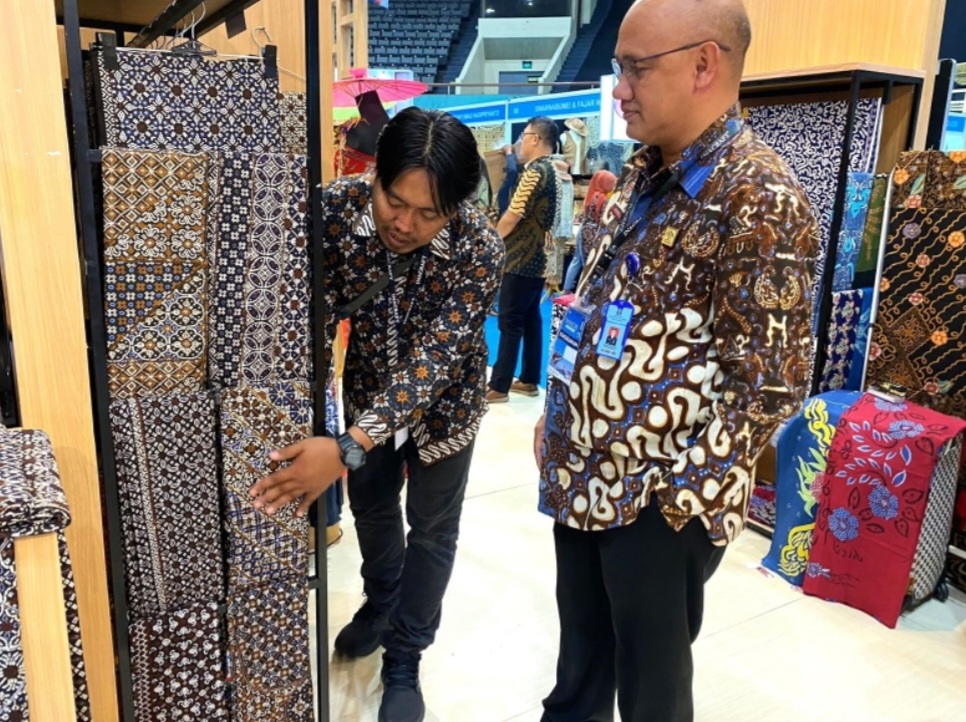 Dukungan Kemenkumham DIY untuk Indikasi Geografis Batik Tulis Nitik Yogyakarta di INACRAFT 2023