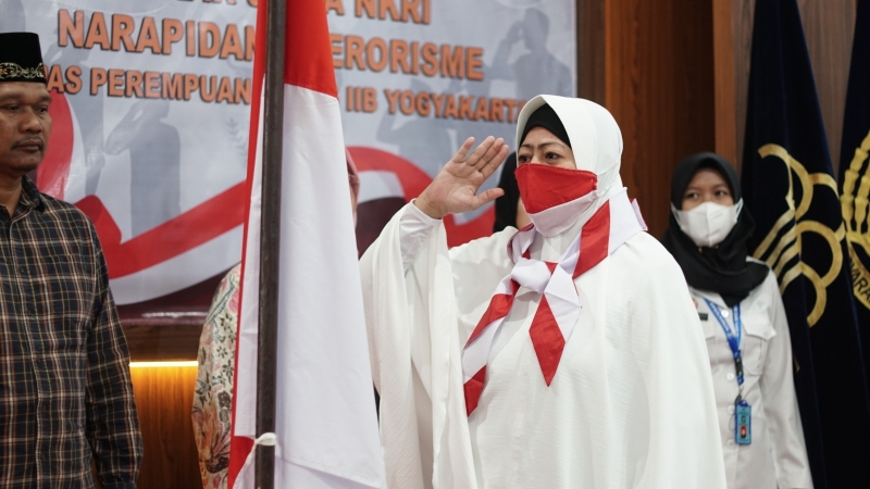 2 Napi Terorisme di Lapas Perempuan Yogyakarta Nyatakan Ikrar Setia kepada NKRI