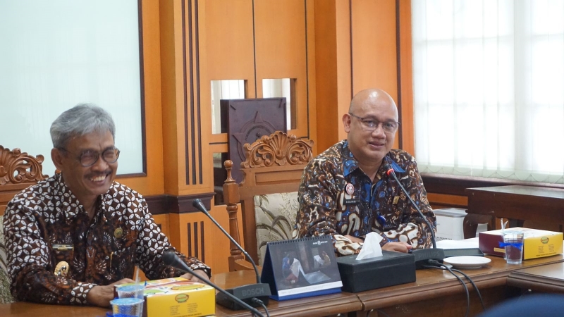 Audiensi dengan Pj Bupati Kulon Progo, Kanwil Kemenkumham DIY Bahas Kerja Sama Pengembangan Griya Abhipraya