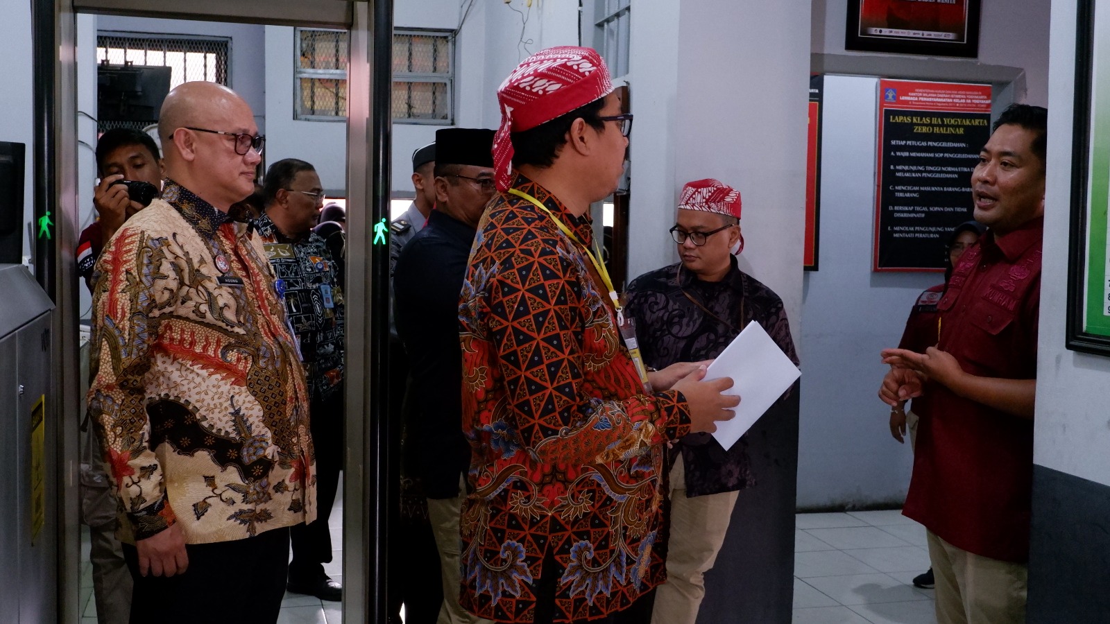 Kemenkumham DIY Dampingi Lapas Yogyakarta Hadapi Observasi Lapangan oleh TPN KemenPAN-RB