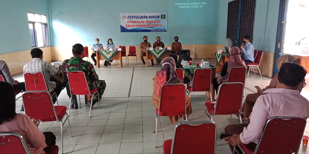 Cegah Kenakalan Remaja, Kanwil Kemenkumham Daerah Istimewa Yogyakarta Lakukan Penyuluhan di Gunungkidul