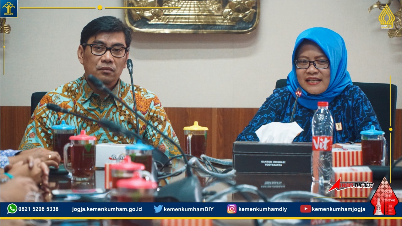 Kanwil Kemenkumham Daerah Istimewa Yogyakarta Terima