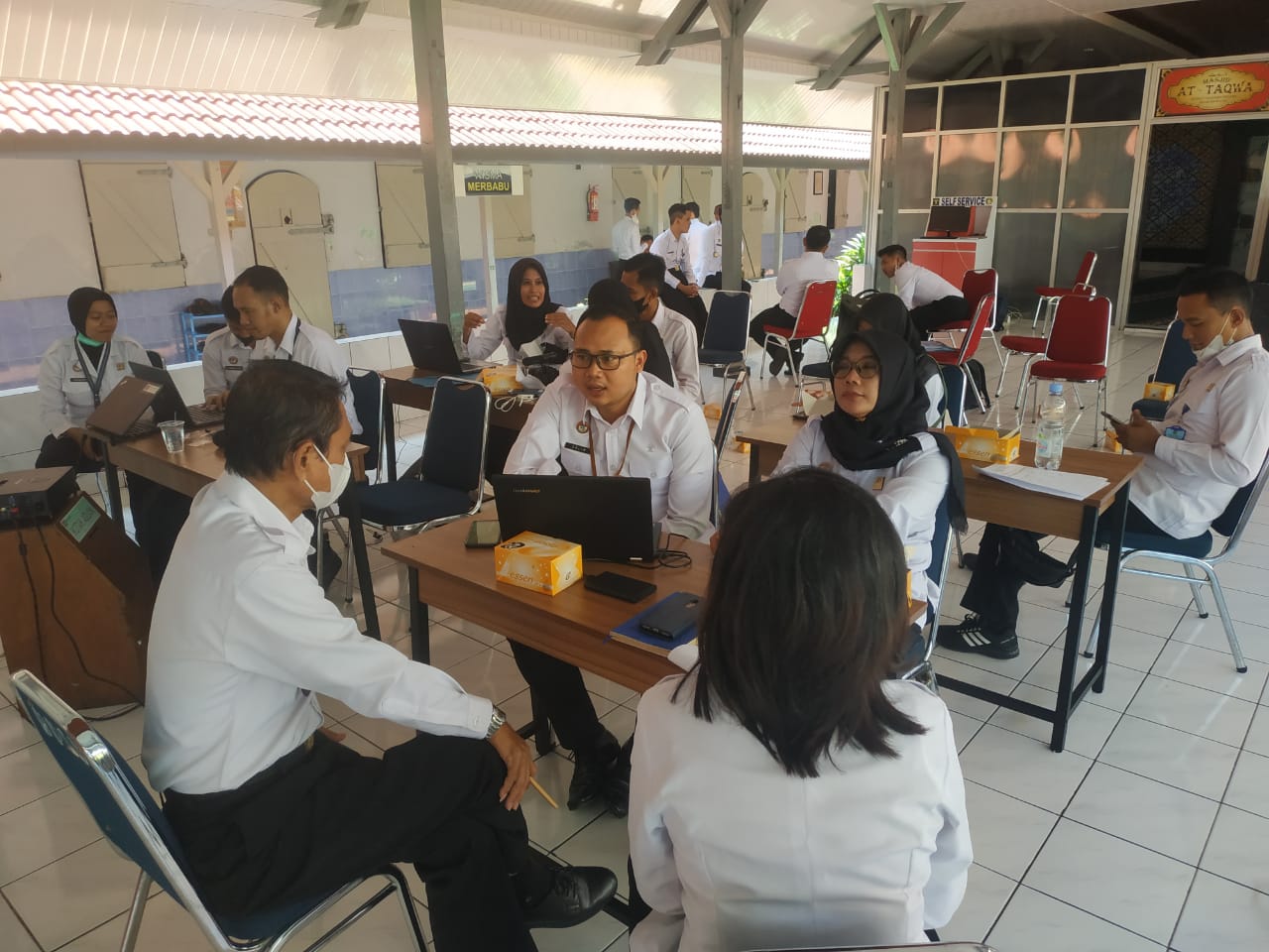 Monitoring di Satker Kulon Progo, Kemenkumham DIY Pantau Progres Capaian Kinerja