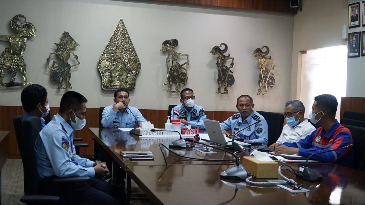 Kepala Kantor Wilayah Pimpin Monitoring Pembangunan Bapas Yogyakarta
