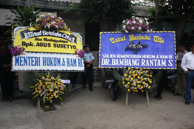 Pemakaman Agus Susetyo (Pegawai Lapas Yogyakarta)