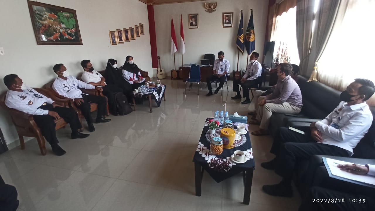 Kanwil Kemenkumham DIY dan Inspektorat Jenderal Monitoring Pembangunan Gedung Bapas Yogyakarta