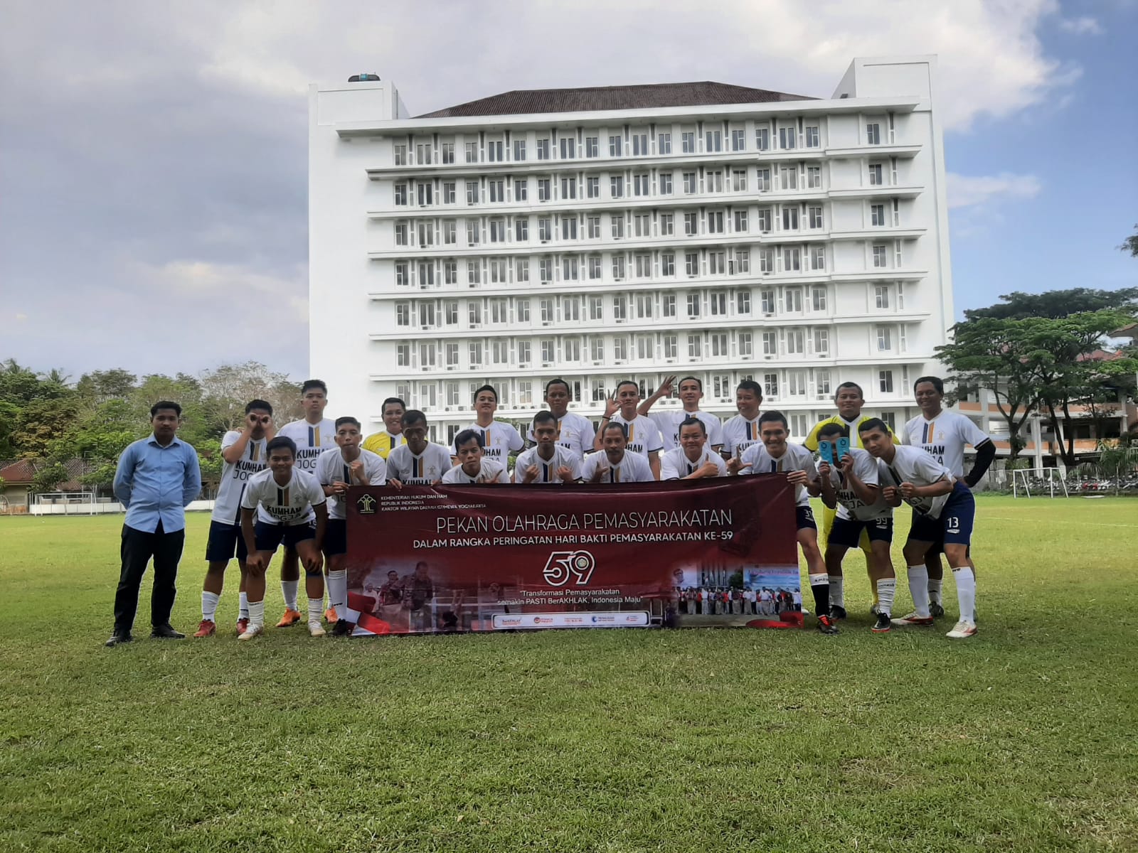 Turnamen Sepakbola Komisi Yudisial Cup 2023, Kemenkumham DIY Kokoh di Pucuk Klasmen