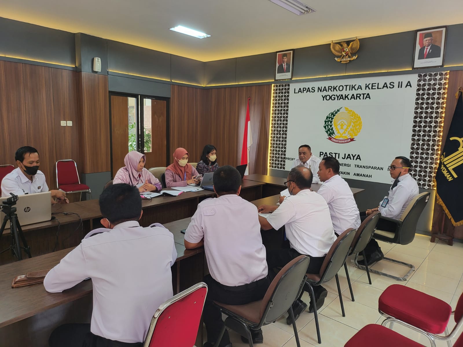 Pastikan Kualitas Layanan Berjalan Optimal, Inspektorat Jenderal Monitoring di Lapas Narkotika Yogyakarta