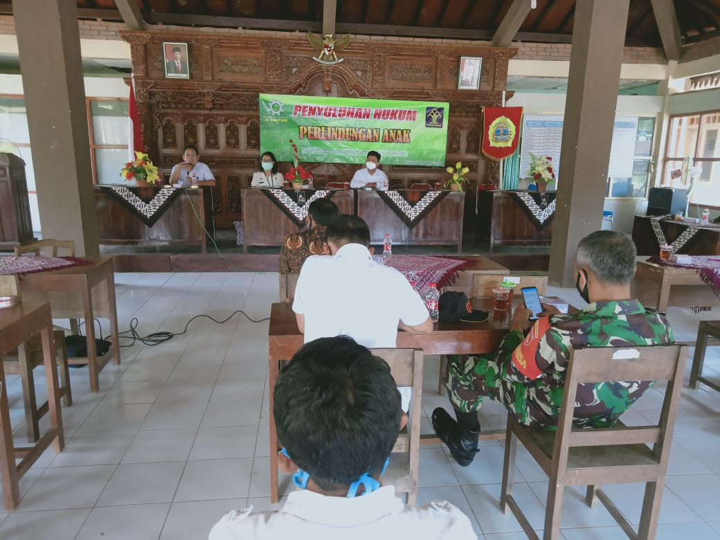 Upaya Preventif Pencegahan Tindak KDRT, Penyuluh Hukum Kanwil Kemenkumham D. I. Yogyakarta Lakukan Penyuluhan di Gunung Kidul